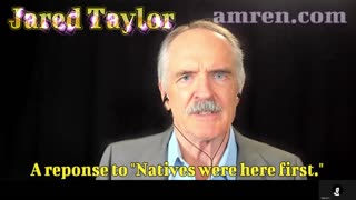 Jared Taylor's response to "Indians were here first"