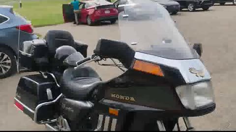 Getting used to my Goldwing