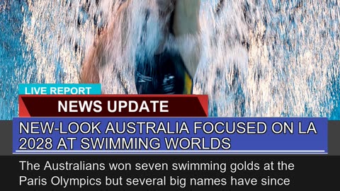 Newlook Australia Focused on La at Swimming