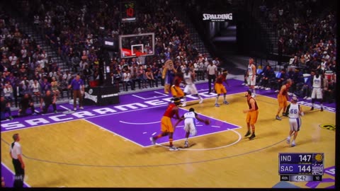 NBA2K: Indiana Pacers vs Sacramento Kings (2OT-Dunks-Buzzer Beater)