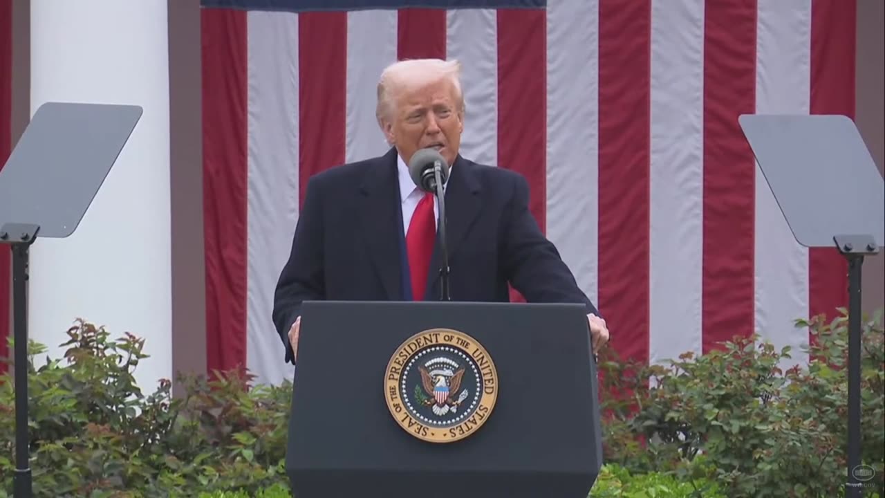 President Delivers Remarks and Signs Tariff EO in "Liberation Day" Ceremony, April 2, 2025