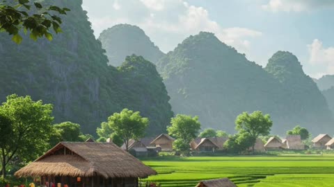 My Homeland | A Gentle Sunrise in the Countryside