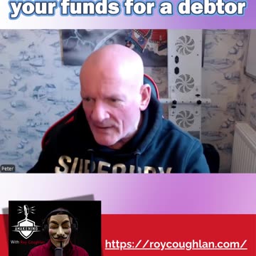 When a Bank deducts your funds for a debtor