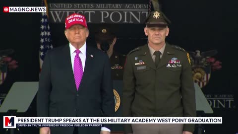 President Trump Delivers Motivational Speech to US Military Academy West Point Graduates [LIVE]