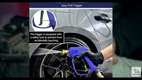 YeewayVeh High Pressure Washer Gun with Swivel 3/8" Quick Connect and M22 14mm /