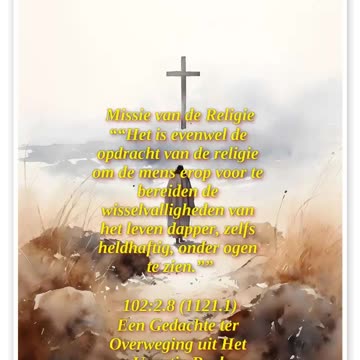 Missie van de Religie