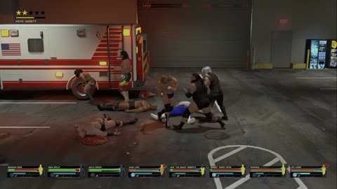 WWE 2k25 16 Universe 8 Siperstar Brawl