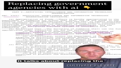 Bill to Replace the Government with AI