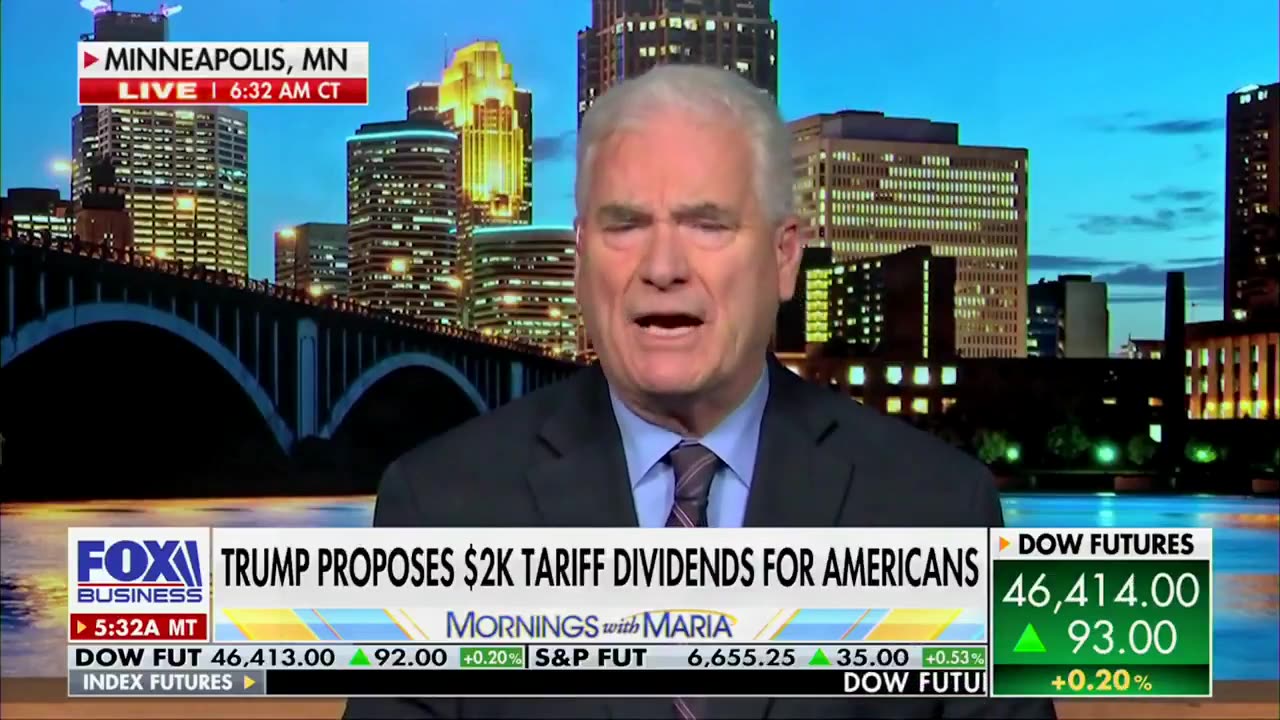 "You got to love President Trump. He looks at this like a business, and when the business is ...