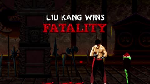 Mortal Kombat 2 - Liu Kang - Arcade Cabinet