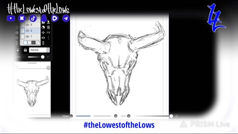 Rose Gold With Horns in Heat. #theLowestoftheLows
