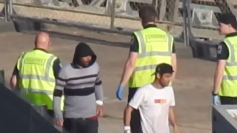 122 undocumented men were brought into Dover yesterday.