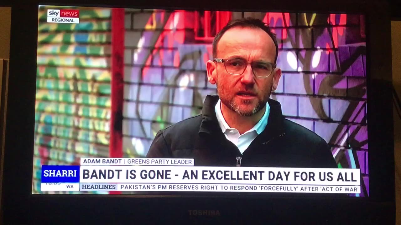 Greens Leader Adam Bandt Gooonnnee