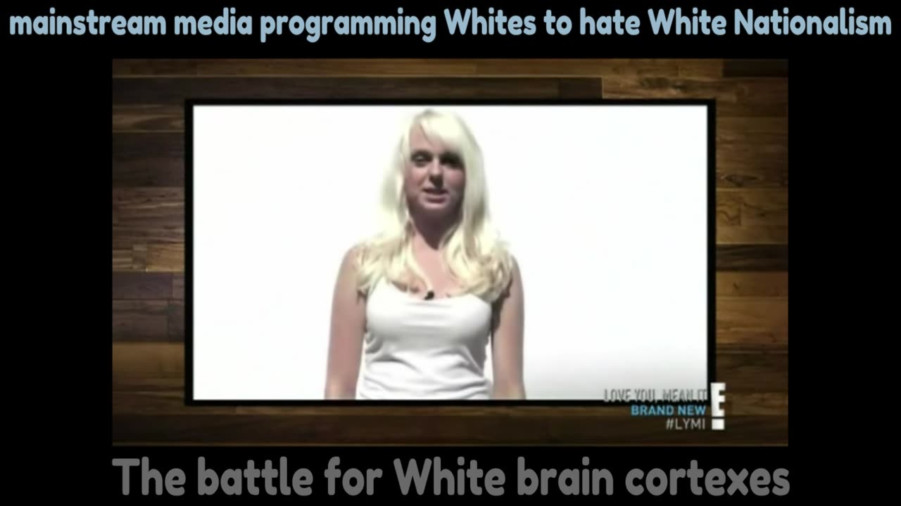 On Mainstream Media Programming Whites To Hate White Nationalism