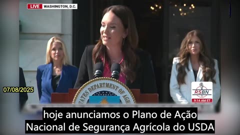 【PT】Brooke Rollins anuncia plano para combater a compra de terras agrícolas dos EUA pelo PCCh