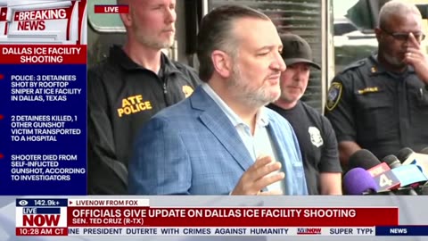 Sen. Ted Cruz on Shooting at ICE Facility in Dallas