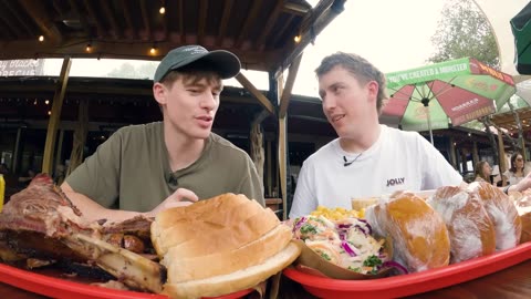 Two Brits try real Texas BBQ for the first time!