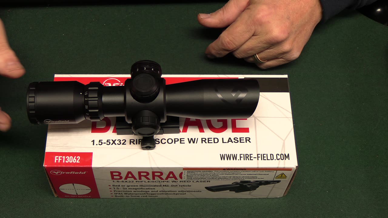 Fire Field budget AR-15 Scope overview