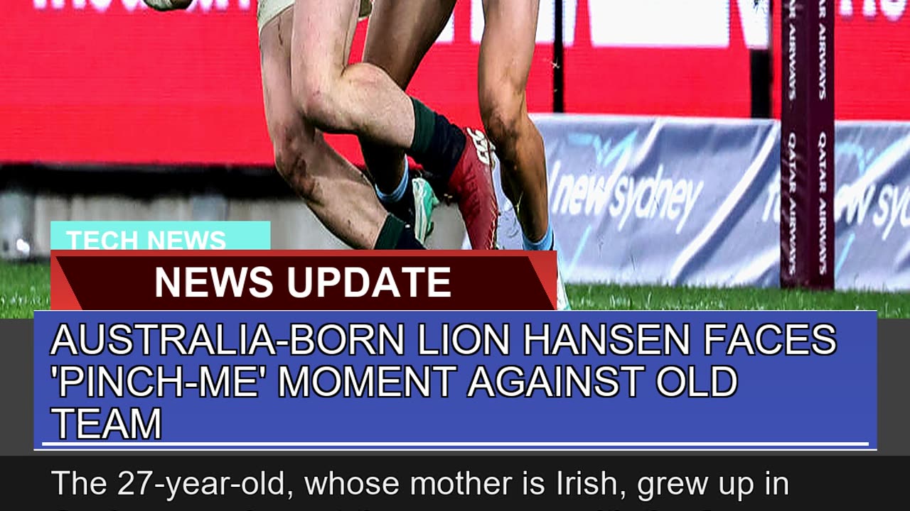 Australiaborn Lion Hansen Faces Pinchme Moment