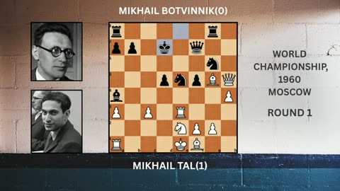 Mikhail tal vs mikhail botvinnik