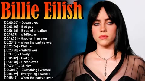 Billie Eilish 🌙 | Music That Lifts Regret & Lights Your Silent Power 💫