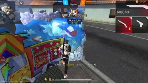 1v4 clutch custom only headshot.