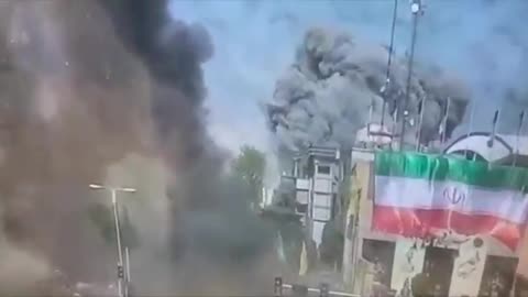 a series of airstrikes