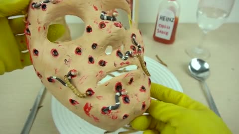 Kluna tik eating with Incredible FACE Worm Kluna tik Compilations Trypophobia _part1