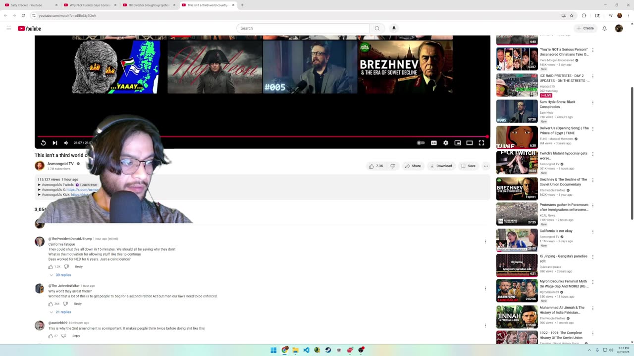 REACT Asmongold This isnt a third world its cali...