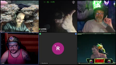 Burg's Lounge.. Hanging Out w/Frens #Live #Cannabis #420