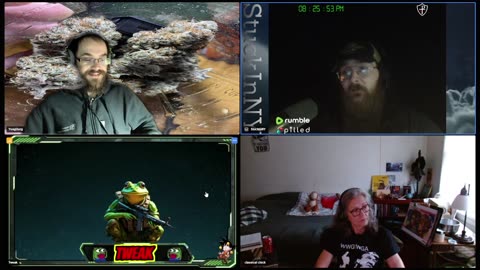 Burg's Lounge.. Hanging Out w/Frens #Live #Cannabis #420