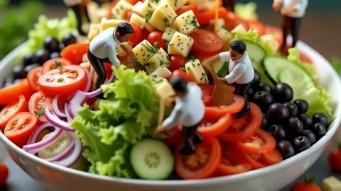 Healthy Salad – Fresh, Colorful & Packed with Nutrition