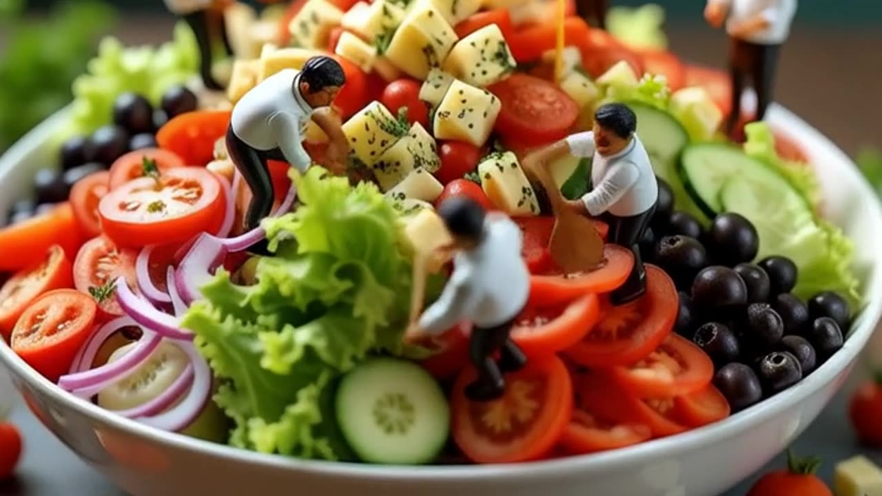 Healthy Salad – Fresh, Colorful & Packed with Nutrition