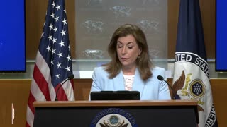 LIVE: State Department Holds Press Briefing...