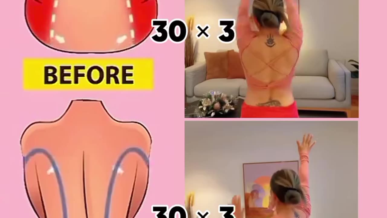 Body back pain relief exercises