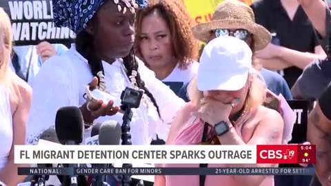 'Alligator Alcatraz' immigration detention center sparks outrage