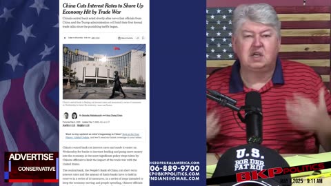 LIVESTREAM - Wednesday May 7, 2025 - 8:00am ET - Voice of Rural America with BKP