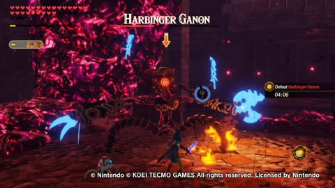 Hyrule Warriors Age Of Calamity Guerreros De Hyrule La Era De Calamidad Versus Harbinger Ganon