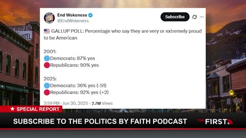 SHOCK POLL: Democrats Are NOT Proud To Be American