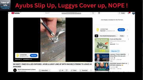 Ayubs Slip up, Luggys Cover up = NOPE (Jay Slater Case)