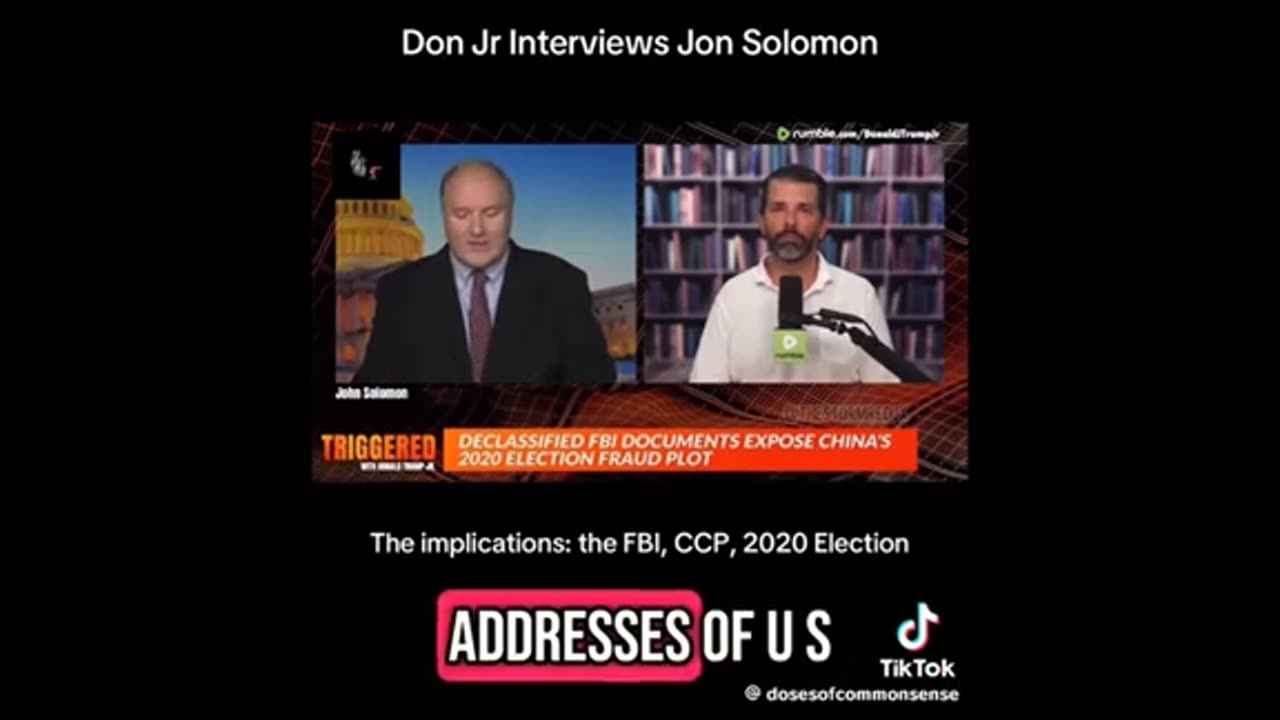 Solomon on Covid hoax and fake 2020 ..