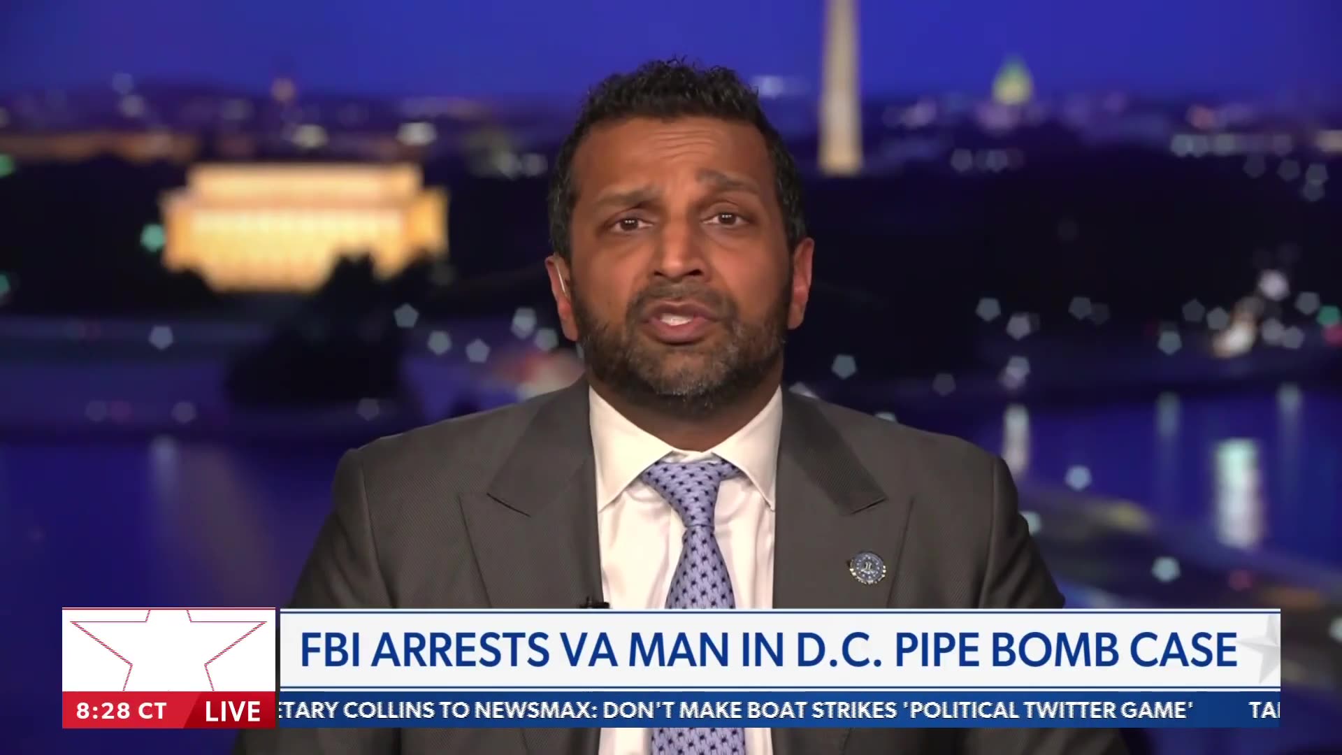 Incompetent Biden admin was asleep at the wheel for pipe bomb case: Kash Patel