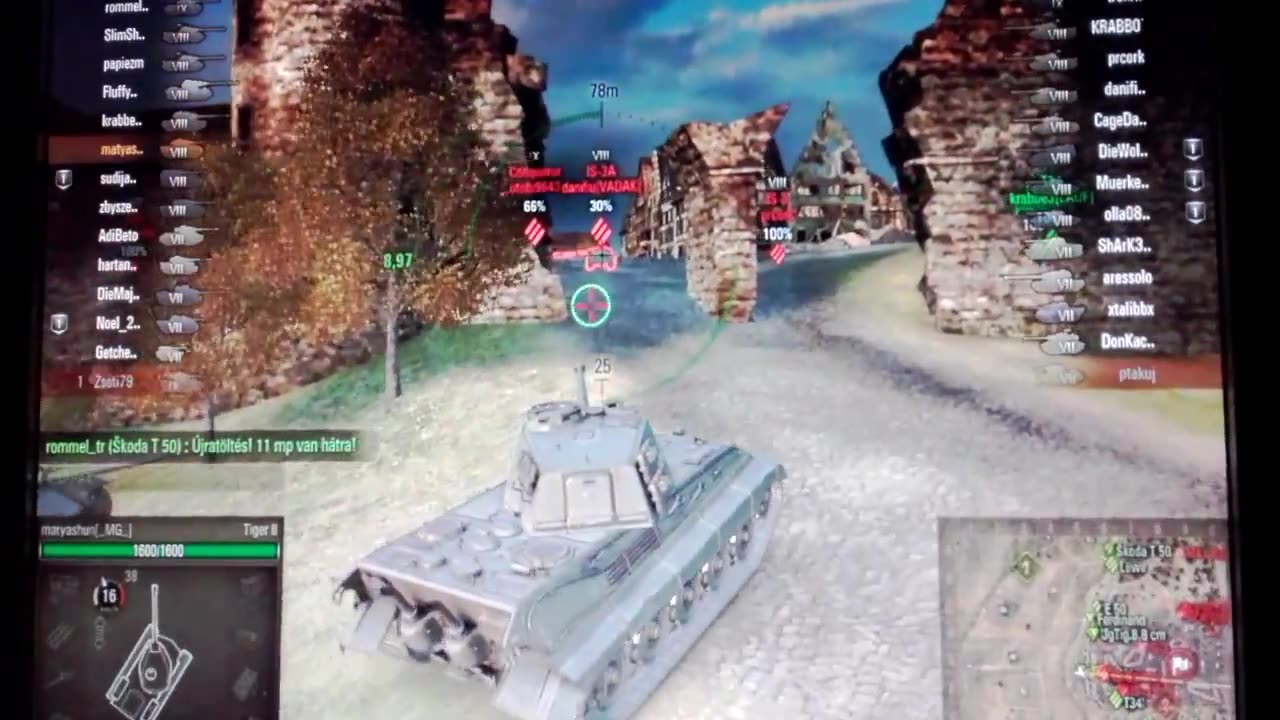 matyashun - WoT - Tiger II (5 kill) 2017 jul