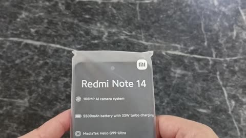 Unboxing of New Redmi Note 14