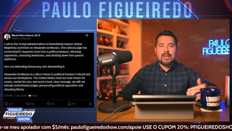 Paulo Figueiredo Show Ep. 170 - Trump impõe "Tarifa-Moraes" de 50% ao Brasil