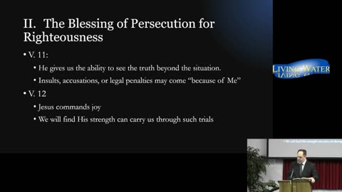 Blessed Despite the Challenge of HB25-1312” (Matt. 5:10-12)