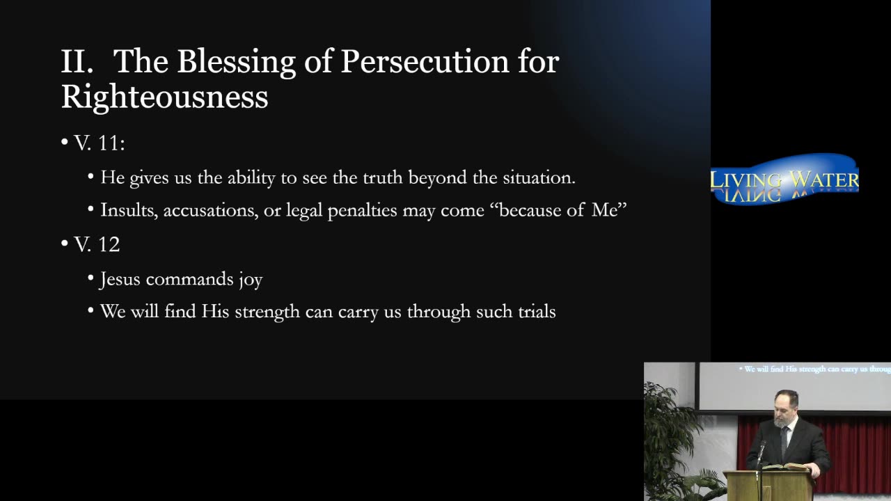 Blessed Despite the Challenge of HB25-1312” (Matt. 5:10-12)