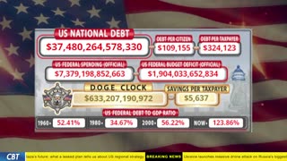 DOGE Clock Live: US Debt Tracker, DOGE Savings & Breaking News
