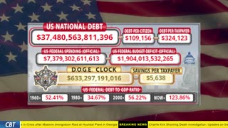 DOGE Clock Live: US Debt Tracker, DOGE Savings & Breaking News