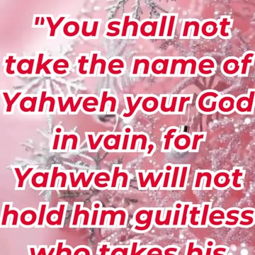 “Respect God’s Name” exodus 20:7.#shortvideo #shorts #youtubeshorts #youtube #ytshorts #yt #reels